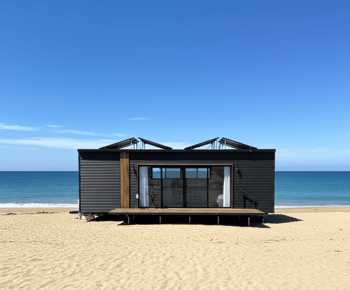 Mobile Beach Living: Your Tiny House Vacation Home on Wheels