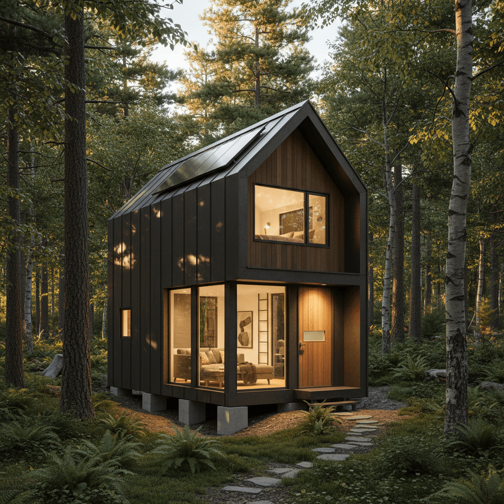 Modern Forest Tiny House