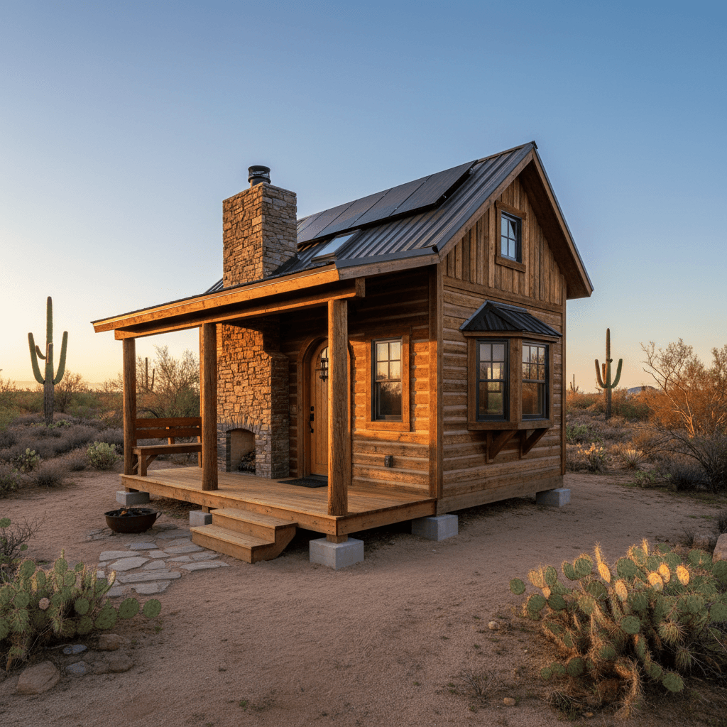 Rustic Desert Tiny House